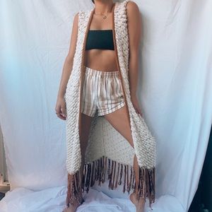 Free People Chunky Knit Vest